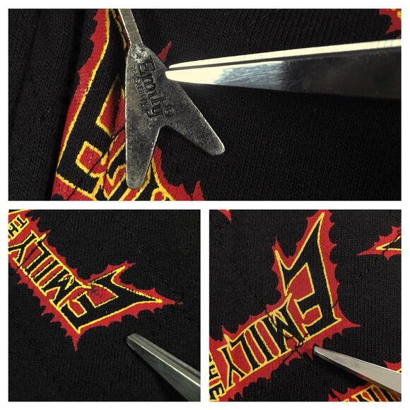 Rare 2008 Emily The Strange Bomber Jacket Coat Mall Goth Emo Vintage Hot Topic - Picture 16 of 16